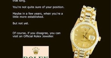 vintage rolex ads