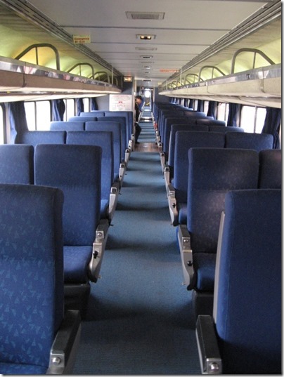 IMG_0678 Upper Level of Amtrak Superliner I Coach-Baggage #31015 at Union Station in Portland, Oregon on May 10, 2008