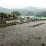 BBQ site in Akiruno in Akiruno, Japan 