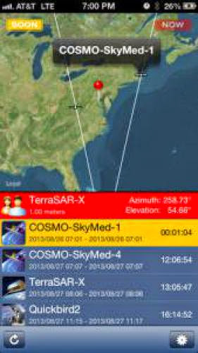 Iphone App Tracks Which Satellites Are Tracking You