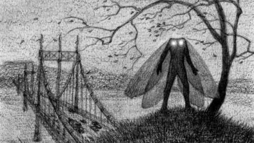 Historys Creatures Sighting The Mothman