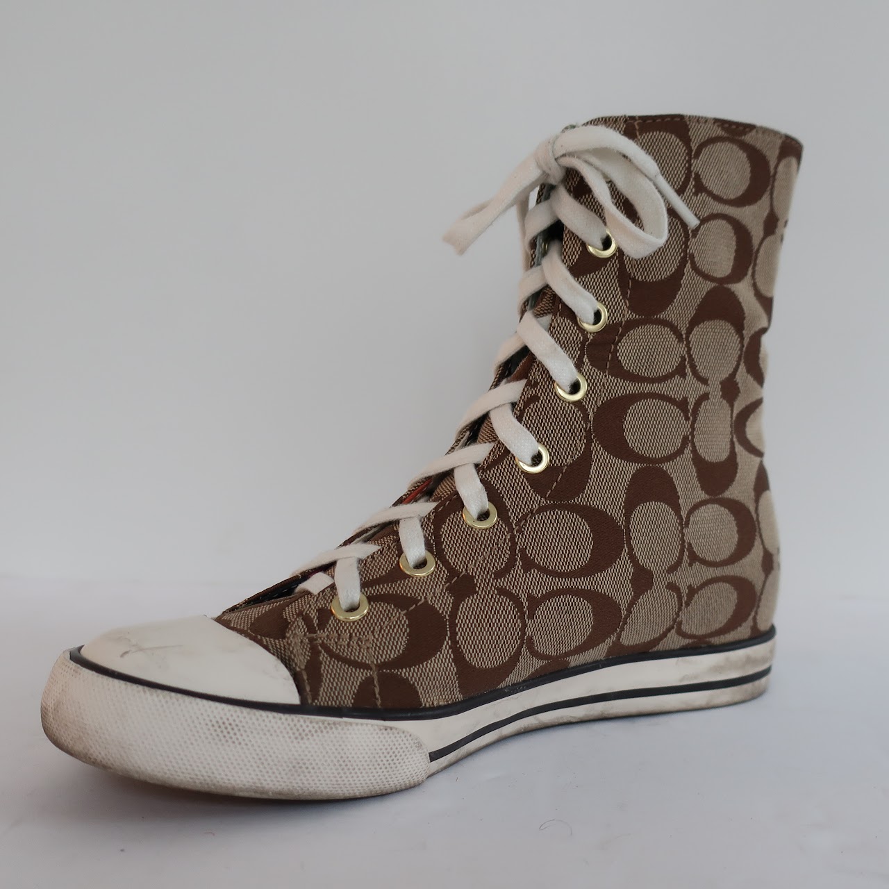 Coach Logo High Tops