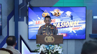 Kapolri Resmi Launching Etle Nasional Tahap Pertama, 12 Polda Terapkan Tilang Elektronik 