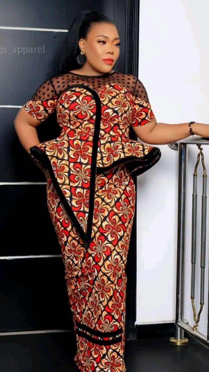 Perfect Ankara Skirt And Blouse Styles For Church - Somfashionstyles