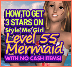 Style Me Girl Level 55 - Mermaid - Fara - Stunning! Three Stars