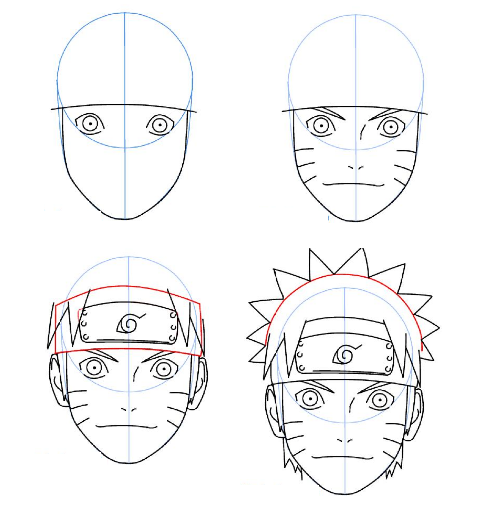 Guia Para Dibujar A Naruto Uzumaki Correctamente My Xxx Hot Girl