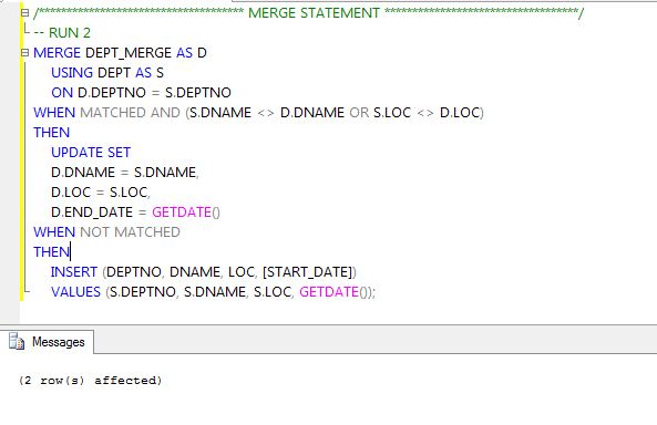 Sql Server Insight Upsert Statement In T Sql