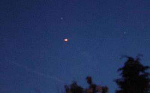 Ufos Aliens And Red Orangered Amber Lights