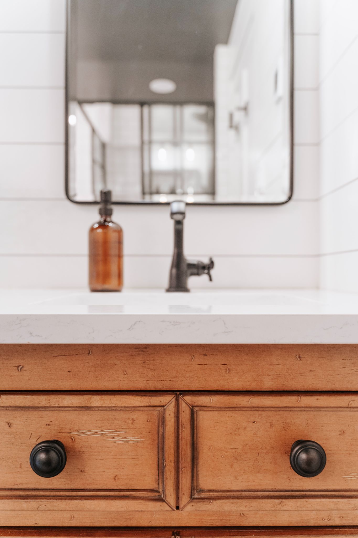 MODERN FARMHOUSE // HICKORY RIDGE + AMHERST MASTER BATHROOM REVEAL image 9