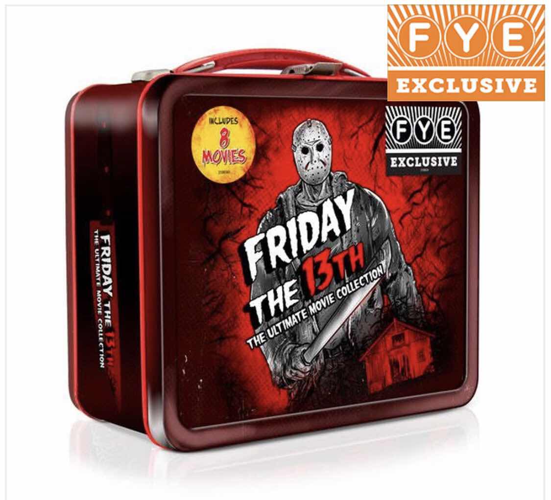 FYE Releases Friday The 13th Films In Exclusive Lunchbox Tin