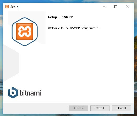xamppのセットアップ