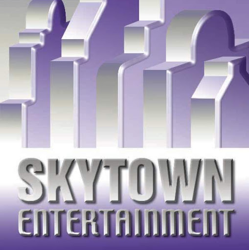 SkyTown Entertainment LA logo