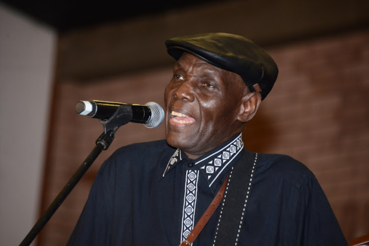 Zimbabwean jazz legend Oliver Mtukudzi.