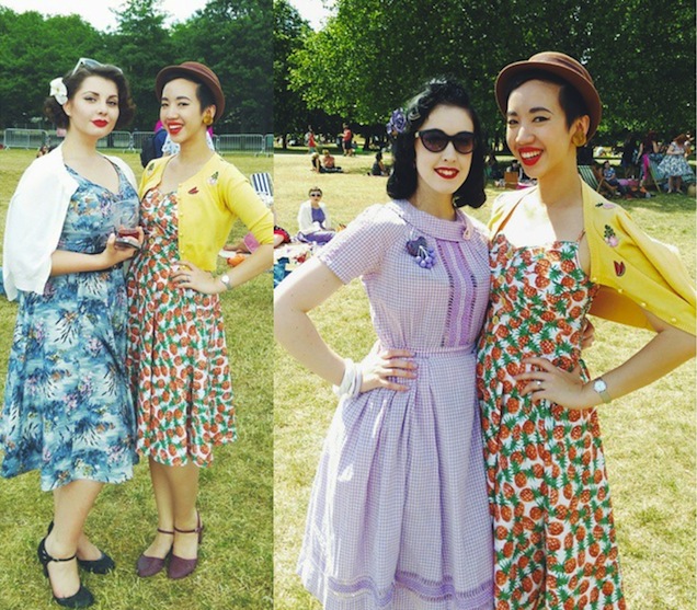 NoraFinds - Pineapple Pinup Picnic