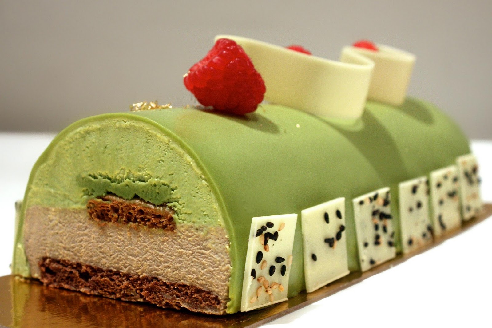 green tea white chocolate