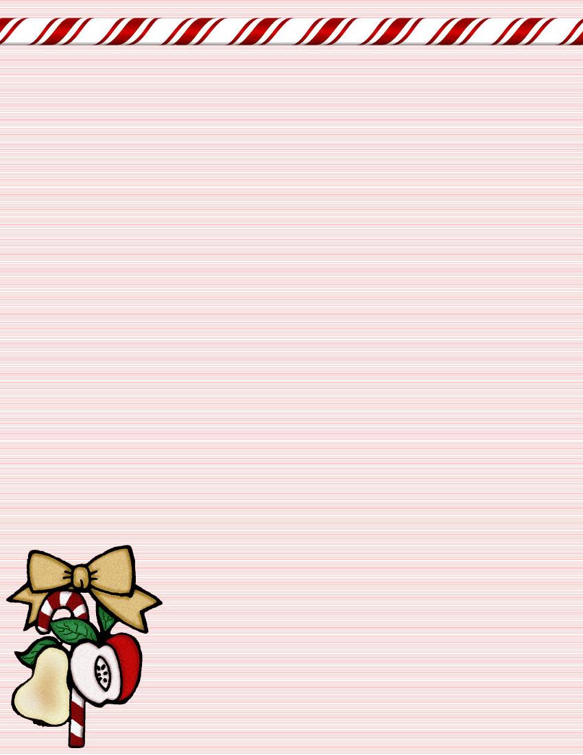 Christmas Stationery Theme