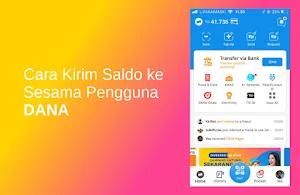 Cara Kirim Saldo ke Sesama Pengguna DANA