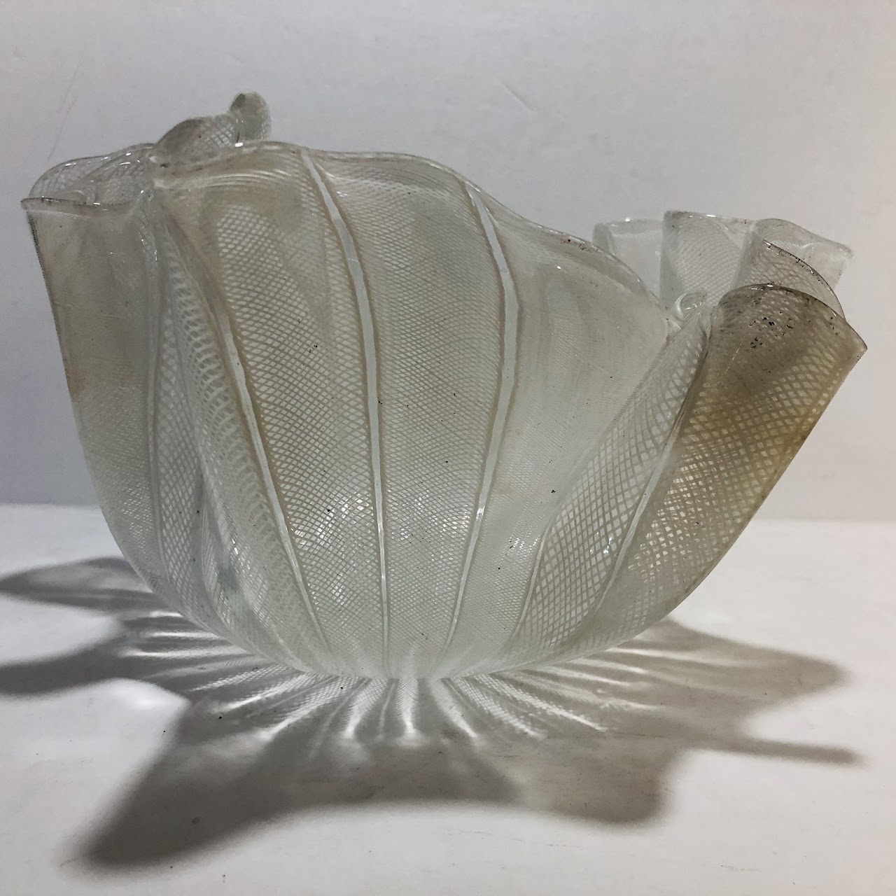 Venini Murano Glass Bowl