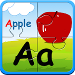 Cover Image of 下载 Alphabet jigsaw puzzle & flashcards kids game 1.5 APK