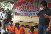 Reskrim Polsek Medan Area Ciduk Pelaku Curanmor