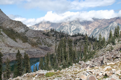 White Pine Lake in Little Cottonwood Canyon