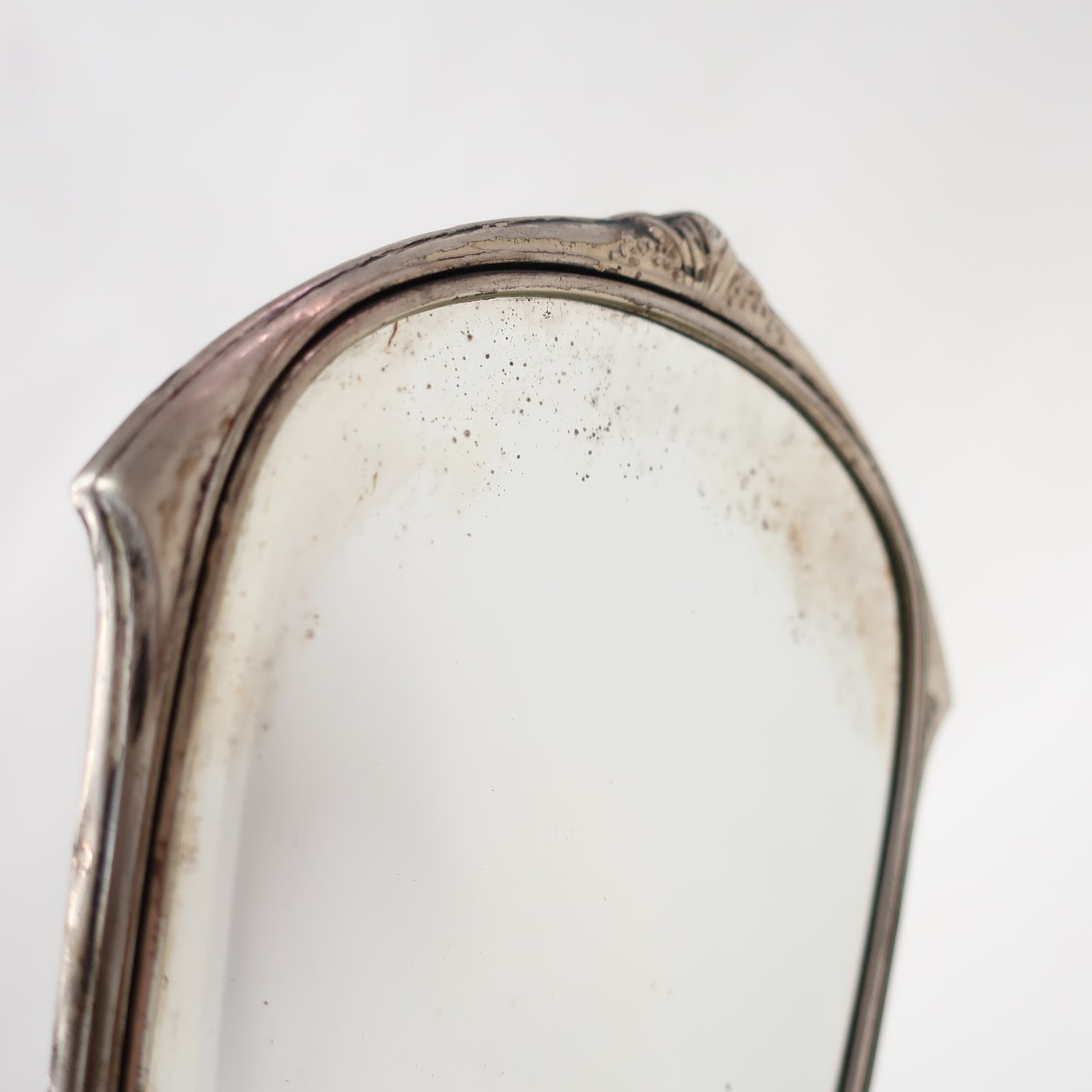 Sterling Silver Vanity Hand Mirror