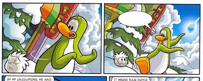 Club Penguin Blog - UK Magazine Comic - Fill in the blank!