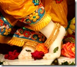 [Krishna's lotus feet]