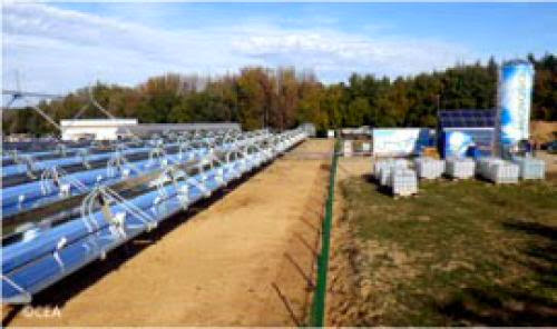 Csp Concentrated Solar Power Pilot Plant At Atomic Energy Centre In France