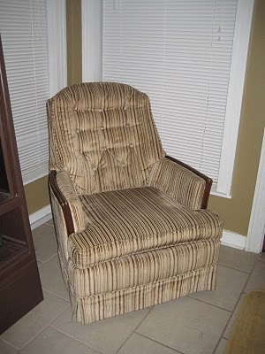 Adventures In Creating Another Chair Reupholster