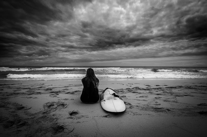 La solitudine in riva al mare di marina_mangini