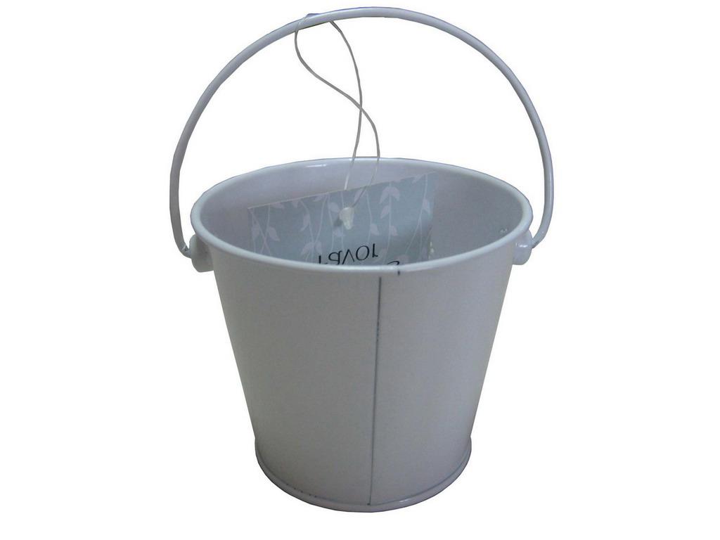 Sell wedding pail, tin pail,