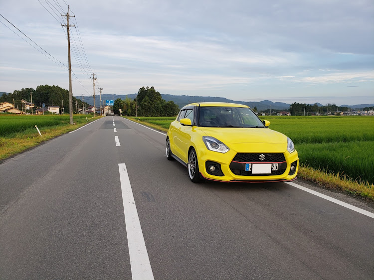 スイフトスポーツの早朝ドライブ・田園風景・相馬に関するカスタム事例の投稿画像4枚目
