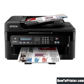 Reset Epson WorkForce WF-2528 printer with Resetter program