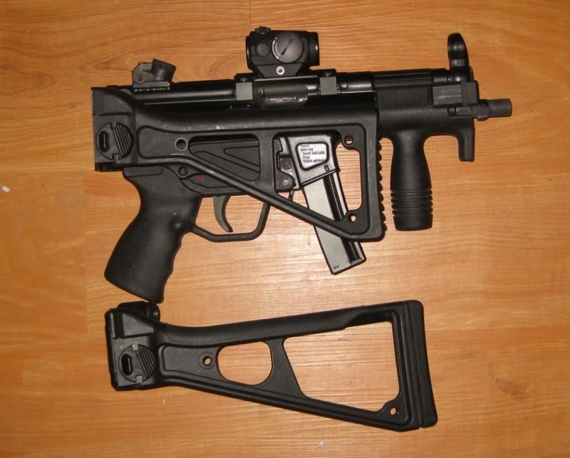 Clasic army MP5 folding butstock.