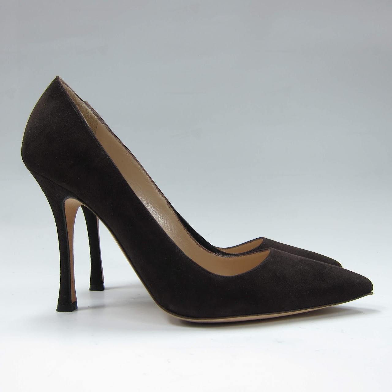 Manolo Blahnik Chocolate Brown Pumps