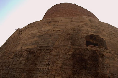 dhameka stupa, sarnath, varanasi, travel, history