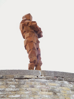 The Anthony Gormley statue