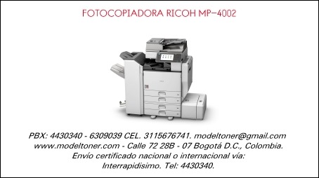 FOTOCOPIADORA RICOH MP-4002