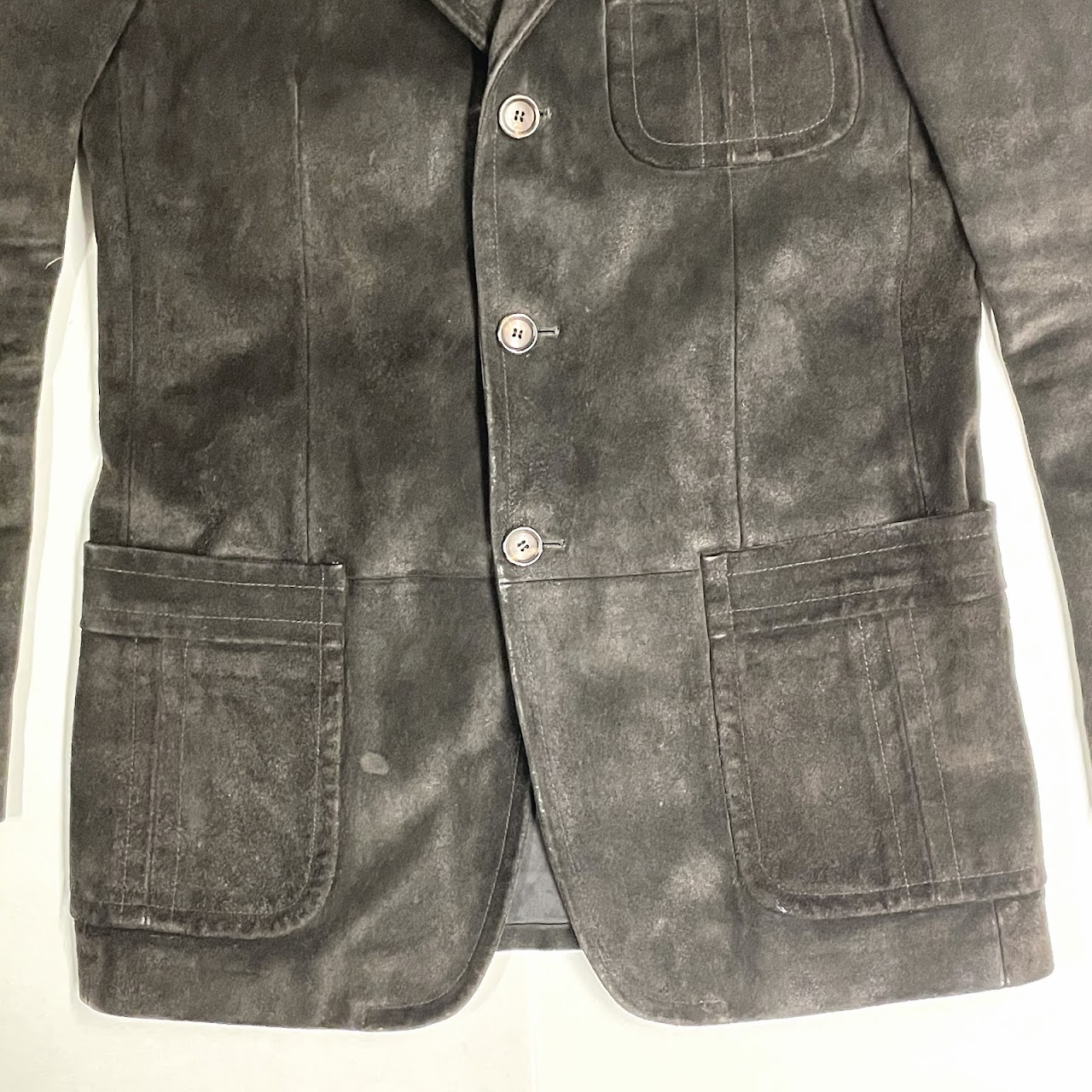 Gucci Suede Leather Jacket