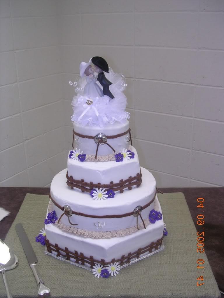 Western wedding cakes 