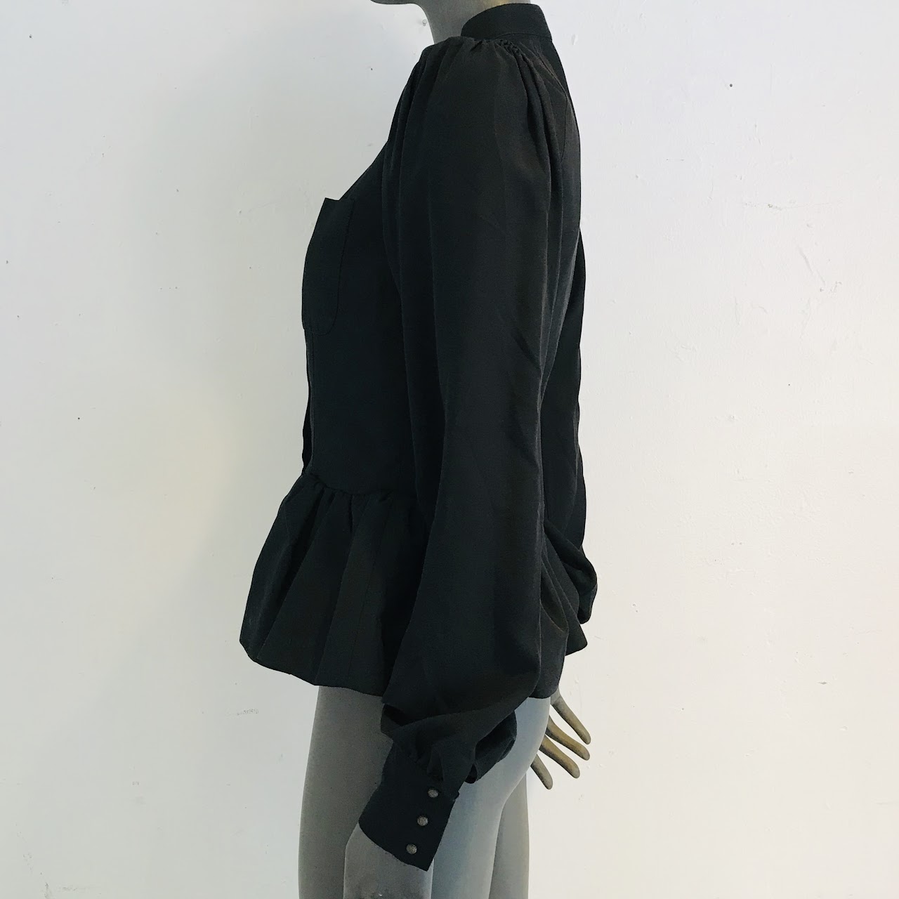 Balenciaga Flared Waist Jacket