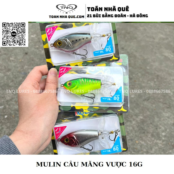 Mồi Pop Cánh Quạt Mulin | 9g & 16g