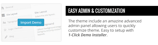 Easy Admin and Customization