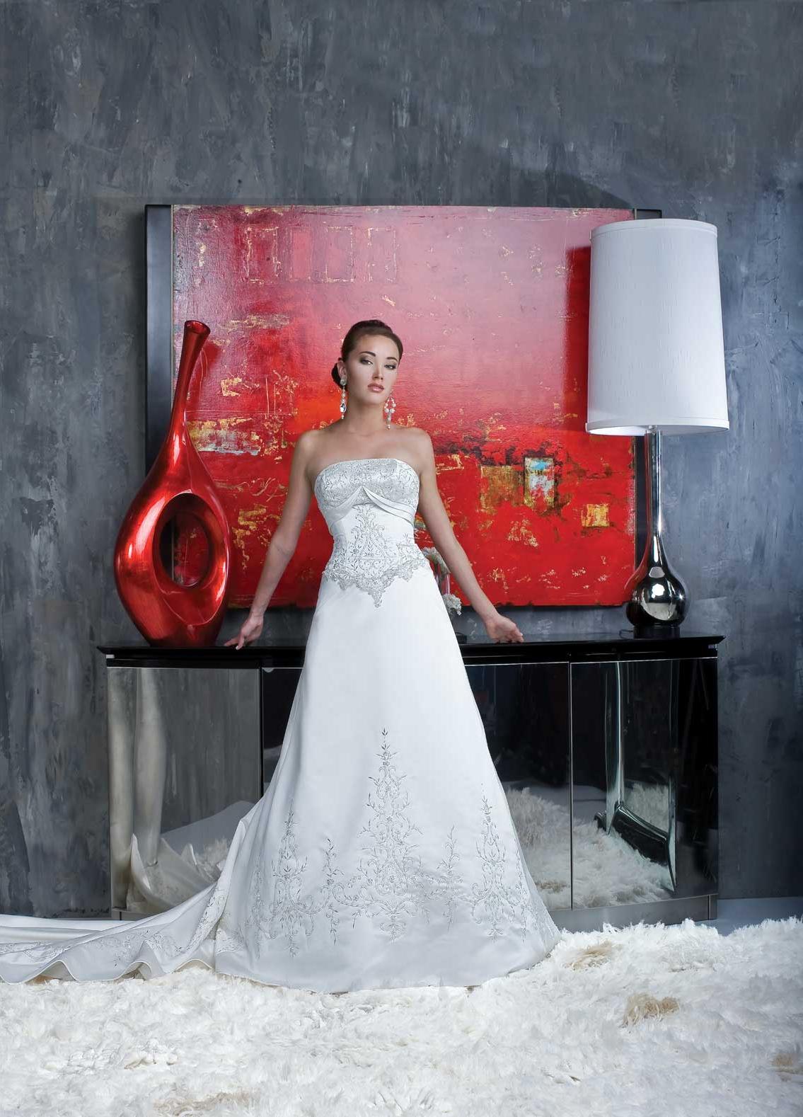 Silver Wedding Dresses