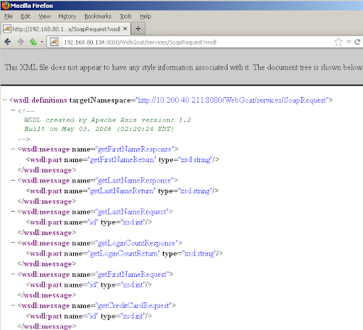 example wsdl file