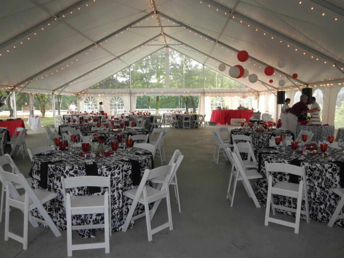 red black white wedding ideas