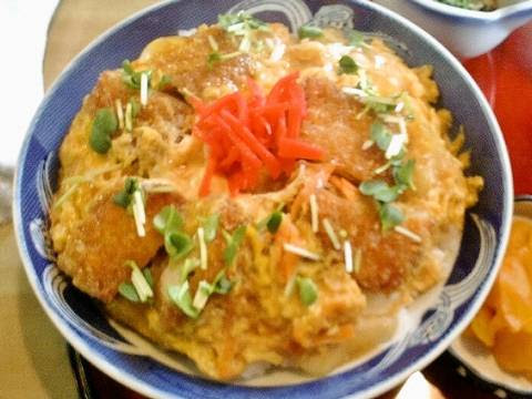 れんこんカツ丼定食 ￥785（【岐阜県羽島市】れんこん料理 竹扇ちくせん）