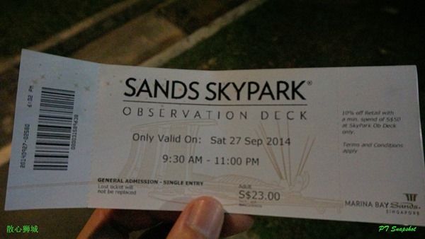 Sands Skypark Observation Deck