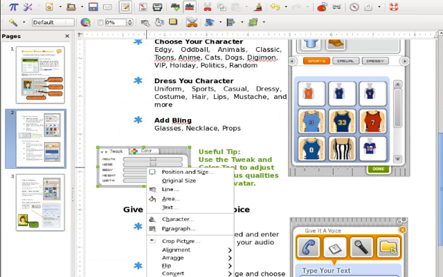 Screenshot of PDF Editor Open